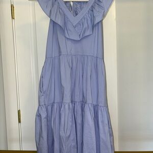 Lavender Ruffle women's Dress